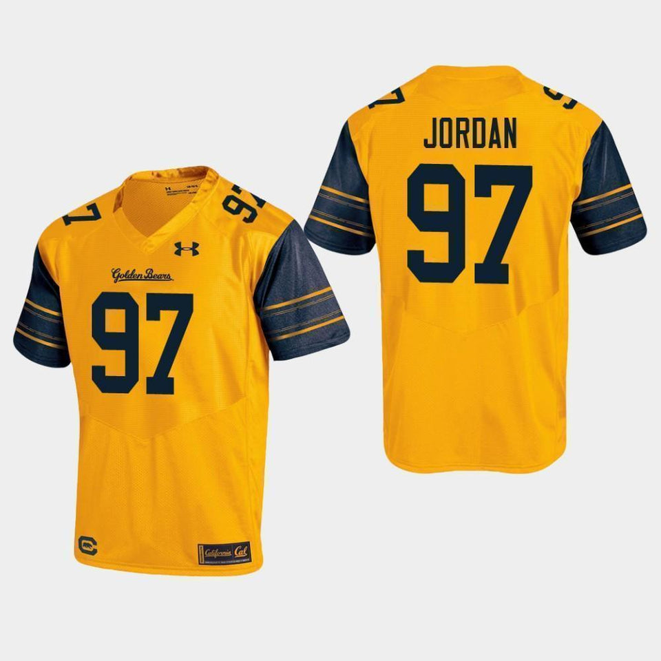 Cameron Jordan Cal Golden Bears Football Jersey - Gold