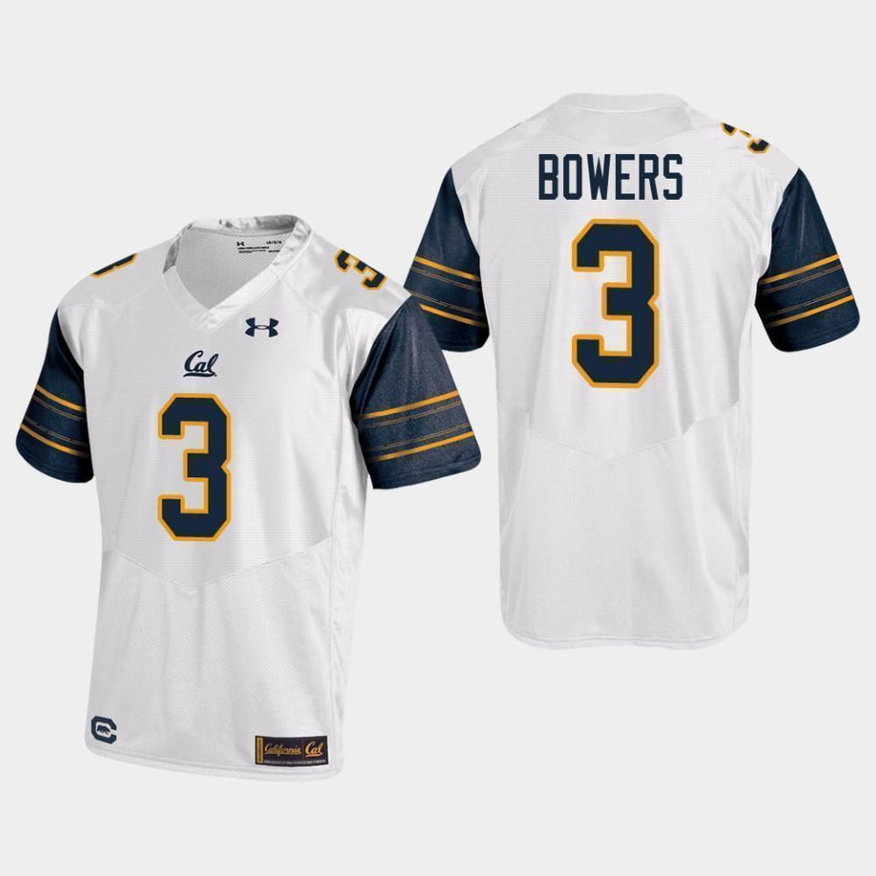 Ross Bowers Cal Golden Bears Football Jersey - White