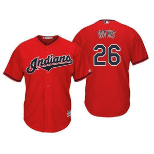 Rajai Davis Cleveland Indians 2019 Baseball Player Jersey