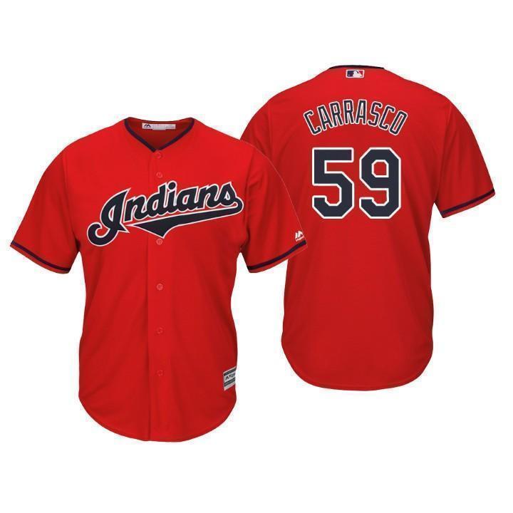 Carlos Carrasco Cleveland Indians 2019 Baseball Player Jersey