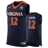 De'Andre Hunter Virginia Cavaliers 2019 Final Four Basketball Jersey - Navy