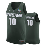 Jack Hoiberg Michigan State Spartans 2019 Final Four Basketball Jersey - Green