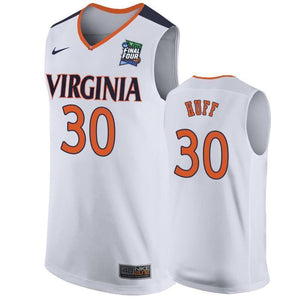 Jay Huff Virginia Cavaliers 2019 Final Four Basketball Jersey - White