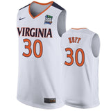 Jay Huff Virginia Cavaliers 2019 Final Four Basketball Jersey - White