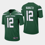 Joe Namath New York Jets 2019 Game Jersey - Green