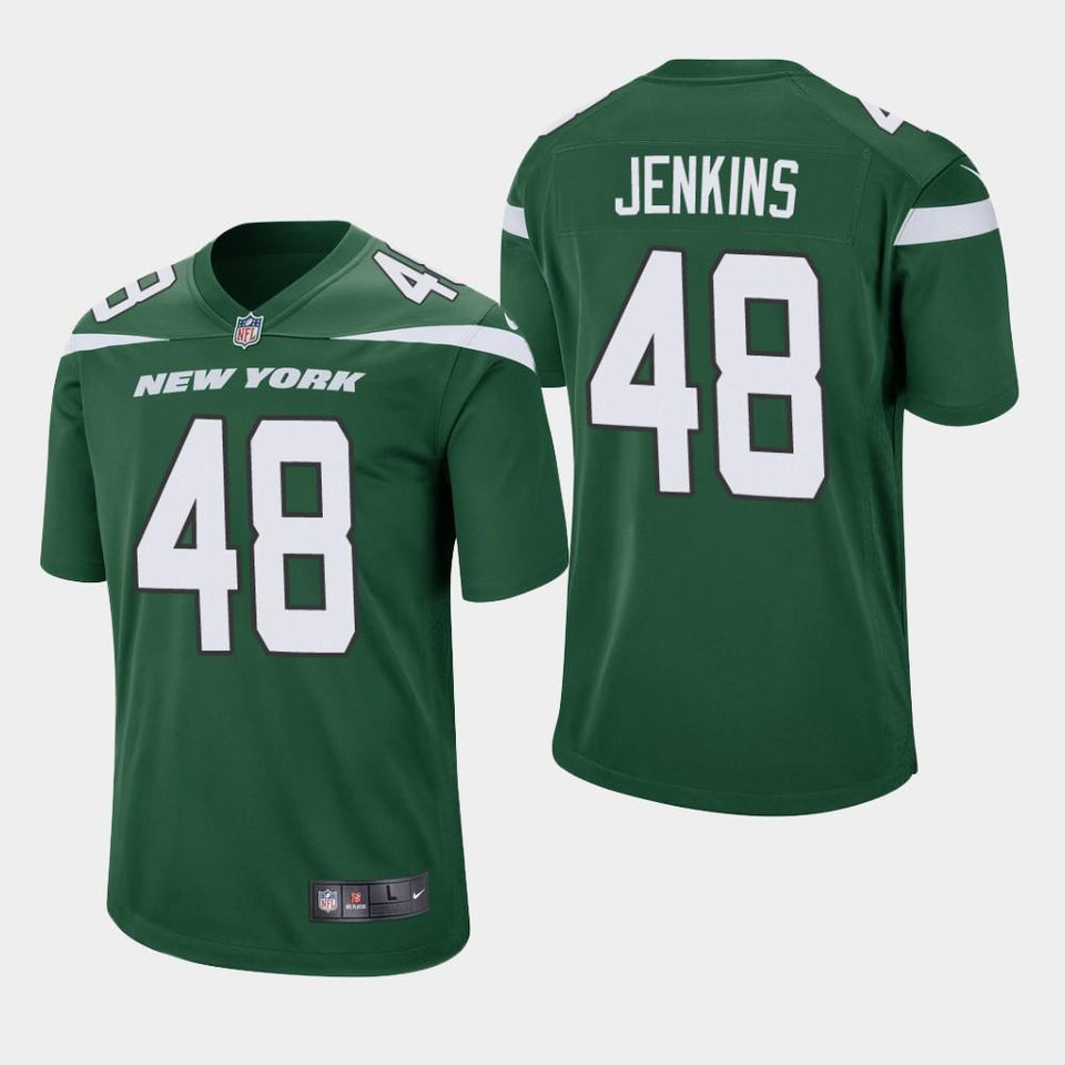 Jordan Jenkins New York Jets 2019 Game Jersey - Green