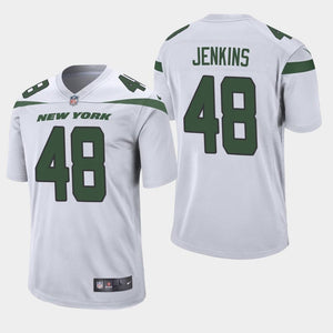 Jordan Jenkins New York Jets 2019 Game Jersey - White