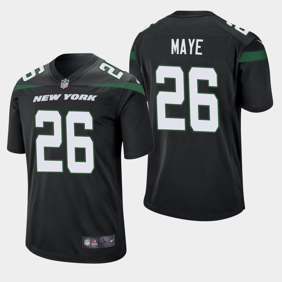 Marcus Maye New York Jets 2019 Game Jersey - Black