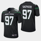 Nathan Shepherd New York Jets 2019 Game Jersey - Black