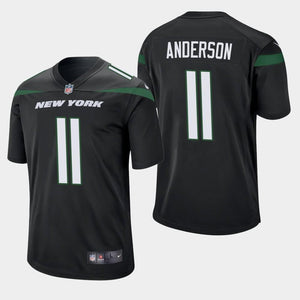 Robby Anderson New York Jets 2019 Game Jersey - Black