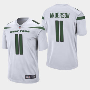 Robby Anderson New York Jets 2019 Game Jersey - White