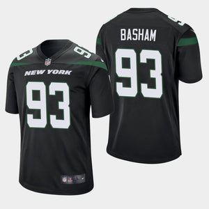 Tarell Basham New York Jets 2019 Game Jersey - Black