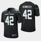 Thomas Hennessy New York Jets 2019 Game Jersey - Black