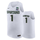 Joshua Langford Michigan State Spartans 2019 Final Four Basketball Jersey - White