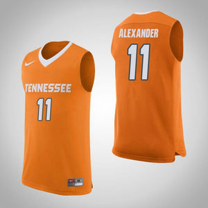 Kyle Alexander Tennessee Volunteers Basketball Jersey-Orange