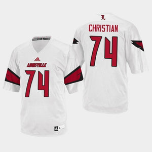 Geron Christian Louisville Cardinals Football Jersey - White