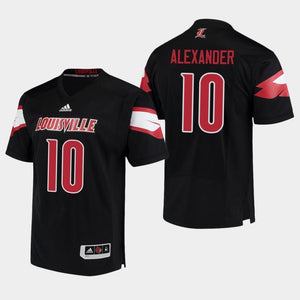 Jaire Alexander Louisville Cardinals Football Jersey - Black