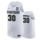 Marcus Bingham Jr Michigan State Spartans 2019 Final Four Basketball Jersey - White