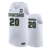 Matt McQuaid Michigan State Spartans 2019 Final Four Basketball Jersey - White