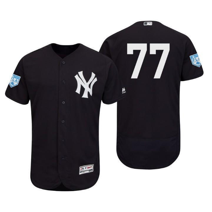 Clint Frazier New York Yankees 2019 Spring Training Baseball Player Jersey