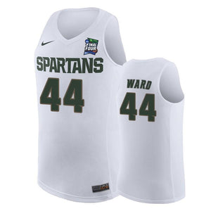Nick Ward Michigan State Spartans 2019 Final Four Basketball Jersey - White
