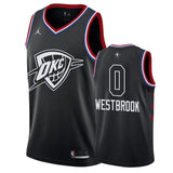 Oklahoma City Thunder #0 Russell Westbrook 2019 ALL STAR Swingman Jersey