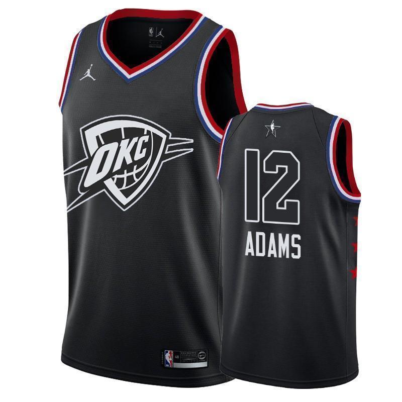 Oklahoma City Thunder #12 Steven Adams 2019 ALL STAR Swingman Jersey