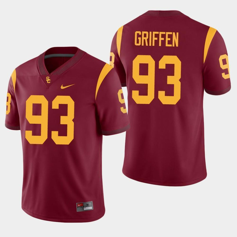 Everson Griffen USC Trojans Football Jersey - Cardinal