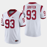 Everson Griffen USC Trojans Football Jersey - White