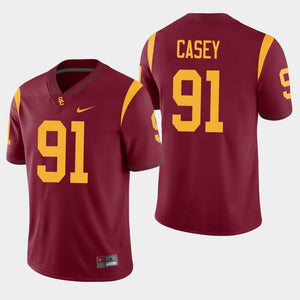 Jurrell Casey USC Trojans Football Jersey - Cardinal