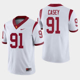 Jurrell Casey USC Trojans Football Jersey - White