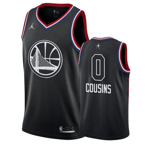 Golden State Warriors #0 DeMarcus Cousins 2019 ALL STAR Swingman Jersey