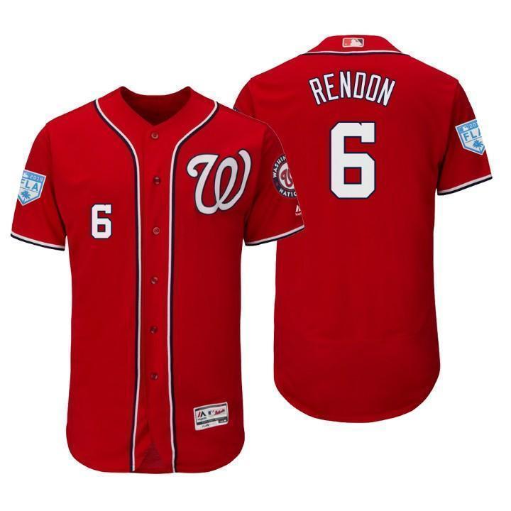 Anthony Rendon Washington Nationals 2019 Spring Training Baseball Player Jersey