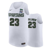 Xavier Tillman Michigan State Spartans 2019 Final Four Basketball Jersey - White