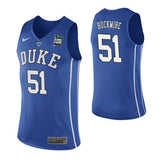 Mike Buckmire Duke Blue Devils 2019 Final Four Basketball Jersey - Blue