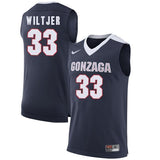 Kyle Wiltjer Gonzaga Bulldogs Basketball Jersey-Navy