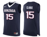 Brandon Clarke Gonzaga Bulldogs Basketball Jersey-Navy