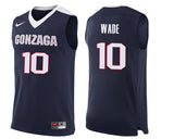 Jesse Wade Gonzaga Bulldogs Basketball Jersey-Navy