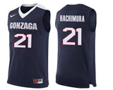 Rui Hachimura Gonzaga Bulldogs Basketball Jersey-Navy