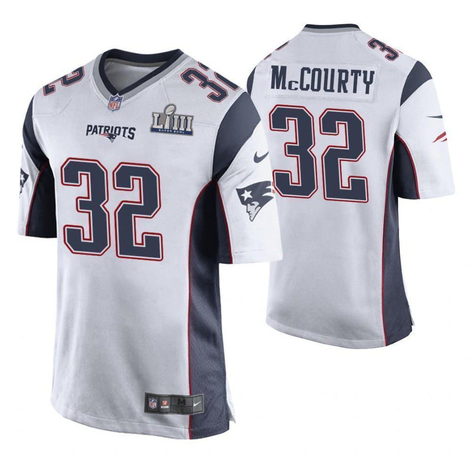 Devin McCourty New England Patriots Super Bowl LIII Game Jersey