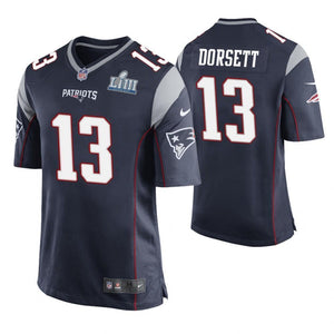 Phillip Dorsett New England Patriots Super Bowl LIII Game Jersey