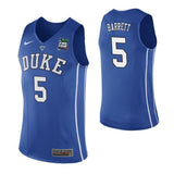 RJ Barrett Duke Blue Devils 2019 Final Four Basketball Jersey - Blue
