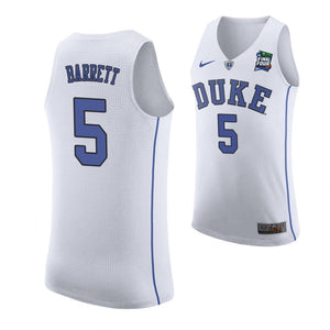 RJ Barrett Duke Blue Devils 2019 Final Four Basketball Jersey - White