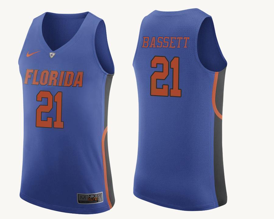 Dontay Bassett Florida Gators Basketball Jersey