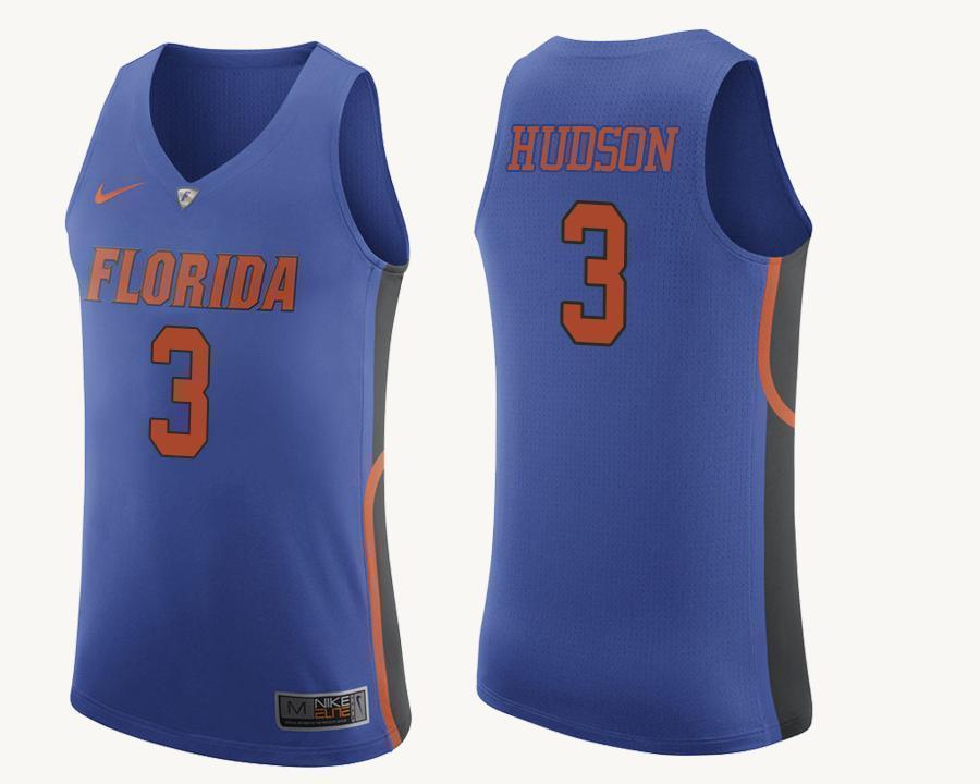 Jalen Hudson Florida Gators Basketball Jersey