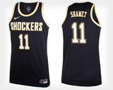 Landry Shamet Wichita State Shockers Basketball Jersey-Black