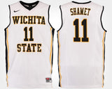 Landry Shamet Wichita State Shockers Basketball Jersey-White