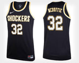 Markis McDuffie Wichita State Shockers Basketball Jersey-Black