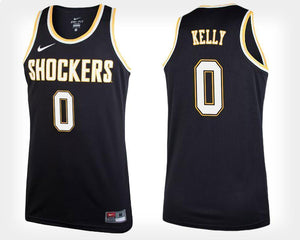 Rashard Kelly Wichita State Shockers Basketball Jersey-Black