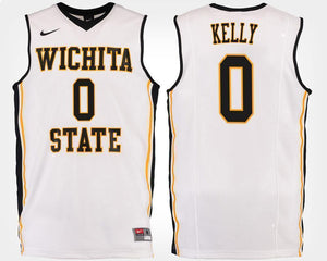 Rashard Kelly Wichita State Shockers Basketball Jersey-White